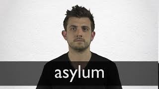 How to pronounce ASYLUM in British English [upl. by Nyrrad]