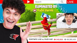 I Stream Sniped FaZe Kay until he RAGE QUIT FORTNITE [upl. by Yeung199]