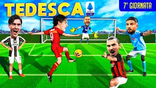 TEDESCA Challenge di SERIE A La ROMA è TORNATA Footwork Italia [upl. by Ocihc]