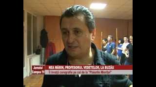 NEA MARIN PROFESORUL VEDETELOR LA BUZAU [upl. by Htrow]