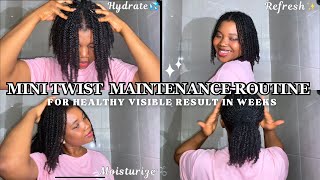 The BEST ROUTINE for Extreme Hydration and Hair Growth How I grew my hair with one hairstyle [upl. by Leinahtam191]