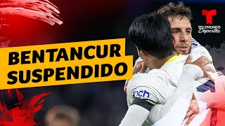 Rodrigo Bentancur suspendido por ofensa contra Son  Premier League  Telemundo Deportes [upl. by Sindee]