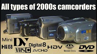 All types of 2000s camcorders explained [upl. by Dur]