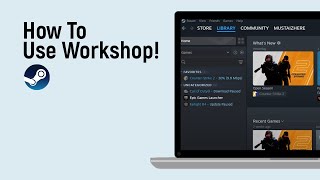 How to use Steam Workshop easy [upl. by Ereveneug]