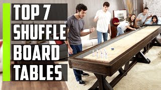 Best Shuffleboard Tables 2023  Top 7 Best Shuffleboard Tables on Amazon [upl. by Loferski231]