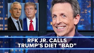 Trump’s Diet Criticized by Robert F Kennedy Jr “The Stuff He Eats Is Really Like Bad” [upl. by Whitney]