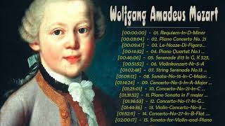 The Best Of Wolfgang Amadeus Mozart  Mozart Greatest Hits Full Album [upl. by Ennoitna]