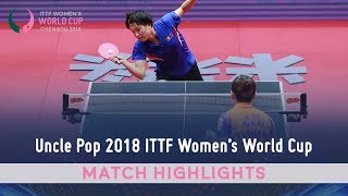 Li Jie vs Kim Song I 2018 ITTF Womens World Cup Highlights Group [upl. by Ferullo]