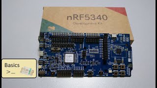 Nordic NRF5340 DK blink example in nRF SDK VS Code [upl. by Raimundo]