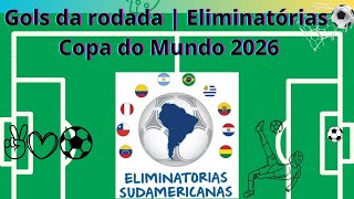 Eliminatórias da Copa do Mundo 2026  Confira os gols 100924 [upl. by Adierf]