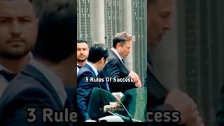 Rule Of Success 🔥💯 Elon Musk Billionaire Edit motivation billionaire success shortfeed [upl. by Claudius]