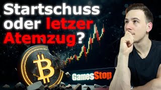 Bitcoin Anfang vom ENDE oder Startschuss der HypePhase [upl. by Epuladaug481]