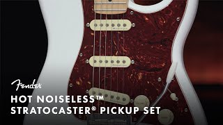 Hot Noiseless Stratocaster Pickup Set  Fender [upl. by Teplica96]