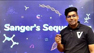 Sangers DNA sequencing with Animation  By Virendra Singh  CSIR  GATE  DBT  ICMR [upl. by Sinnelg]