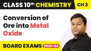 Conversion of Ore into Metal Oxide  Metal And NonMetals  Class 10 Chemistry [upl. by Chrysa49]