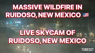 Massive Wildfire in Ruidoso New Mexico  LIVE Breaking News Coverage [upl. by Brandais]