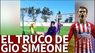 El truco de Gio Simeone con reto para Griezmann  Diario AS [upl. by Audi]