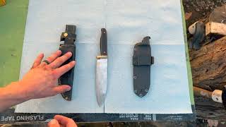 Leather VS Plastic Knife Sheath Which is Better [upl. by Vincentia]