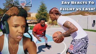 Zay reacts to flight vs cash [upl. by Yxel]