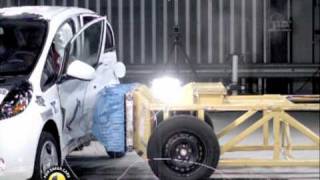 Euro NCAP  Mitsubishi iMiEV  2011  Crash test [upl. by Chandra]