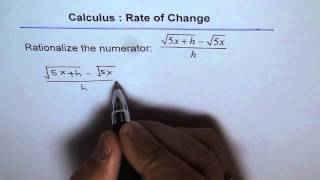 Rationalize Numerator Basic Concept [upl. by Flin]