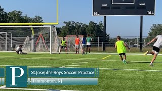 St Joseph boys soccer practice [upl. by Eiramaliehs151]