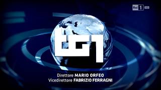 Sigla finale TG1 Rai 1 HD 2016 [upl. by Lacefield]