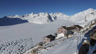 Grosser Aletschgletscher timelapse movie [upl. by Hoehne]