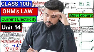 Ohms Law Class 10🔥 VI Characteristics👌 Ch14 Current Electricity [upl. by Eniarrol]