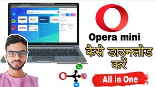 Easy Steps To Download Opera Mini On Windows 7 8 10 And 11  Get Opera Mini Now [upl. by Mandler]