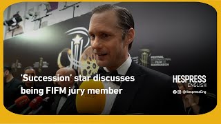 ‘Succession’ star Alexander Skarsgård discusses being FIFM jury member [upl. by Thorstein]