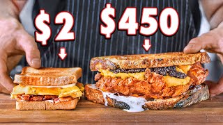 2 Breakfast Sandwich Vs 450 Breakfast Sandwich [upl. by Utley]