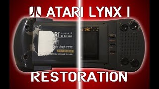 Atari Lynx I Restoration  Refurb [upl. by Dlaregztif]