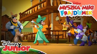 🤠 Wielki pojedynek  Myszka Miki Frajdomek  Disney Junior Polska [upl. by Friend64]