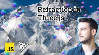 Refraction in threejs  Tutorial n°6 [upl. by Nnylyoj194]