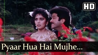 Pyar Hua Hai Mujhe  Anil Kapoor  Madhuri Dixit  Jamai Raja Bollywood Songs [upl. by Ylrehs437]