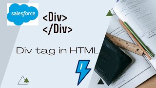 HTML DIV TAG FOR LWC  SALESFORCE [upl. by Durand50]