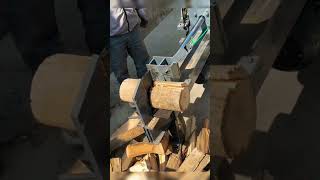 Automatic firewood splitter [upl. by Essinger]