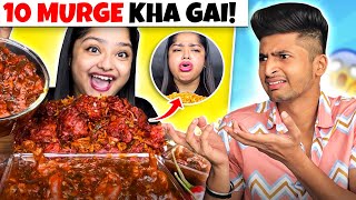 MADDY EATS ITNA KESE KHAA LETI HAI  KHANE KI DUSHMAN RAJAT PAWAR [upl. by Nelyk]