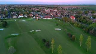 Sunset over Birchington amp Westgate Golf Course Kent [upl. by Nossah]