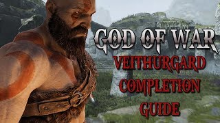 GOD OF WAR 2018 VEITHURGARD COMPLETION GUIDE [upl. by Noemi]