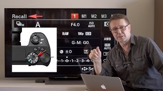 Setting up Memory Recall on a Sony Alpha Camera [upl. by Atteuqal]