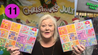 DOLLAR TREE CHRISTMAS CHALLENGE  PLUS ADVENT CALENDAR REVEAL 11 [upl. by Oruasi]