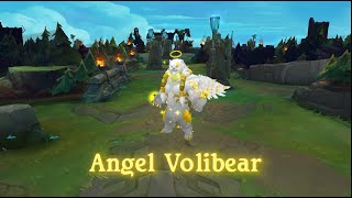 Angel Volibear LoL Custom Skins [upl. by Pansie]