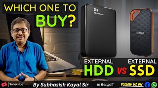 External SSD vs External HDD  best ssd 2024 hd vs ssd [upl. by Herculie]