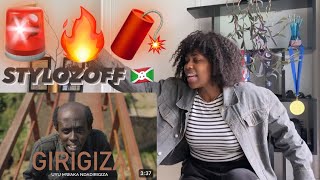 Stylozoff  DIRIGIZA Lyrics Video Reaction Video  Chris Hoza [upl. by Kennan982]