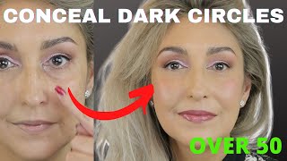 How to Conceal Dark Circles and Under eye Hollows to look more Youthful [upl. by Thin]