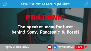 Formosa Prosonic Industries Berhad  Malaysia Stock  Kaya Plus Not So Late Night Show 03122020 [upl. by Clarence826]