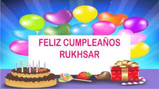 Rukhsar Wishes amp Mensajes  Happy Birthday [upl. by Barren]