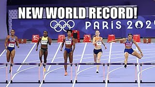 Womens 400 Meter Hurdles Finals Were Crazy  Sydney McLaughlin VS Femke Bol  Paris Olympics 2024 [upl. by Lenora]